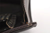Authentic BURBERRY Vintage Leather Hand Bag Purse Brown 1034K