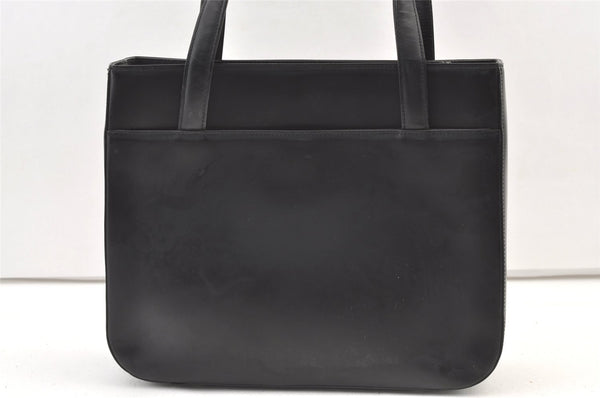 Authentic Burberrys Nova Check Shoulder Hand Bag Purse Leather Black 1035K