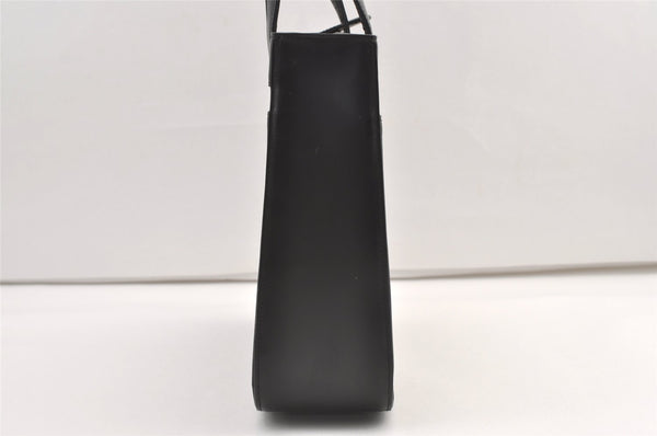 Authentic Burberrys Nova Check Shoulder Hand Bag Purse Leather Black 1035K