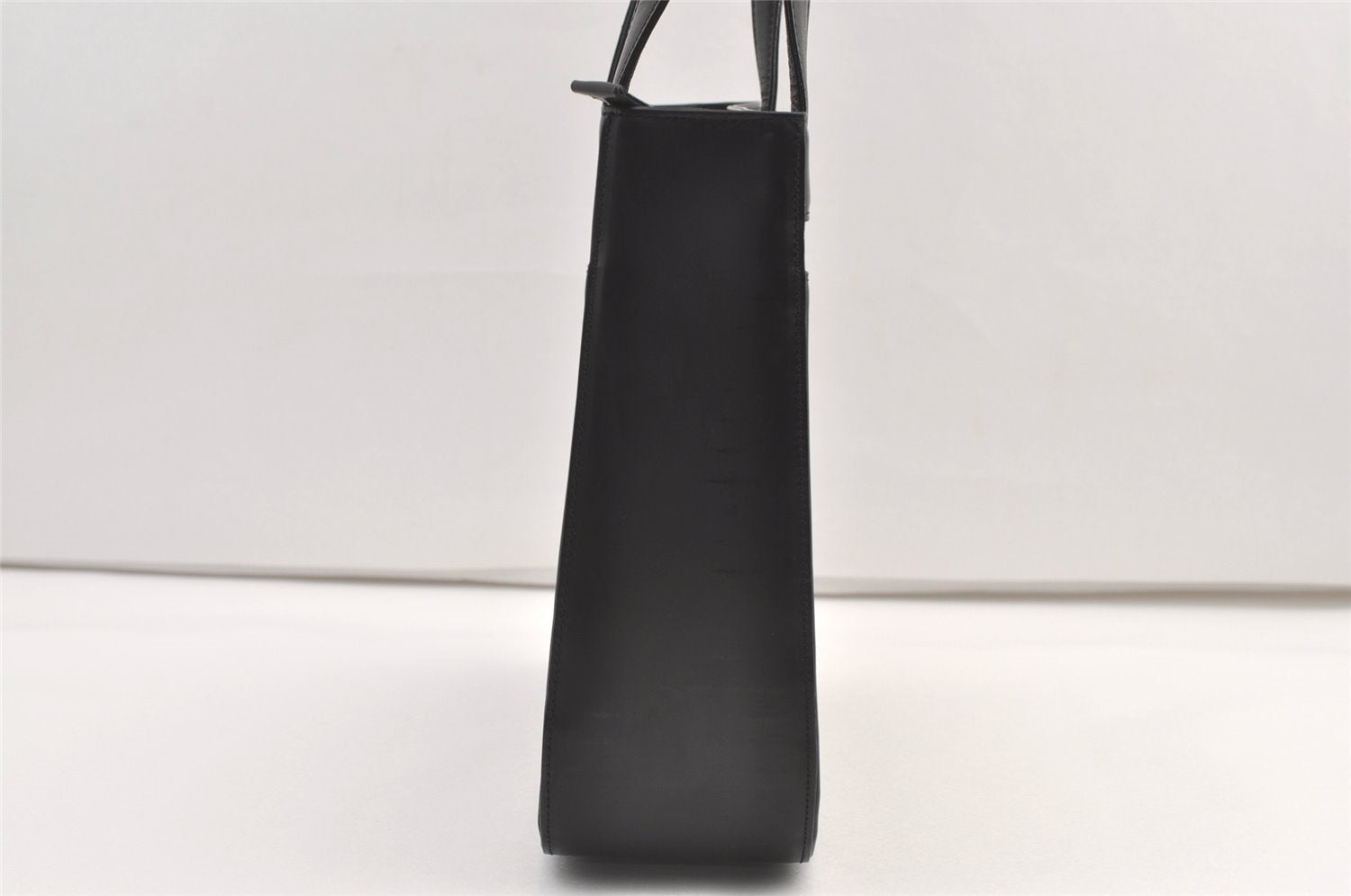Authentic Burberrys Nova Check Shoulder Hand Bag Purse Leather Black 1035K