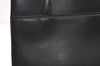 Authentic Burberrys Nova Check Shoulder Hand Bag Purse Leather Black 1035K