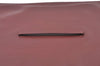 Authentic Cartier Must de Cartier Documents Case Leather Bordeaux Red 1037I