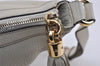 Authentic GUCCI SOHO Tassel Shoulder Cross Bag Leather 295175 White 1037J