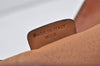 Authentic CELINE Macadam Blason Pattern Clutch Hand Bag PVC Leather Brown 1039I