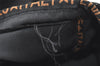 Authentic FENDI Vintage Hand Tote Bag Purse Nylon Leather Black 1040I