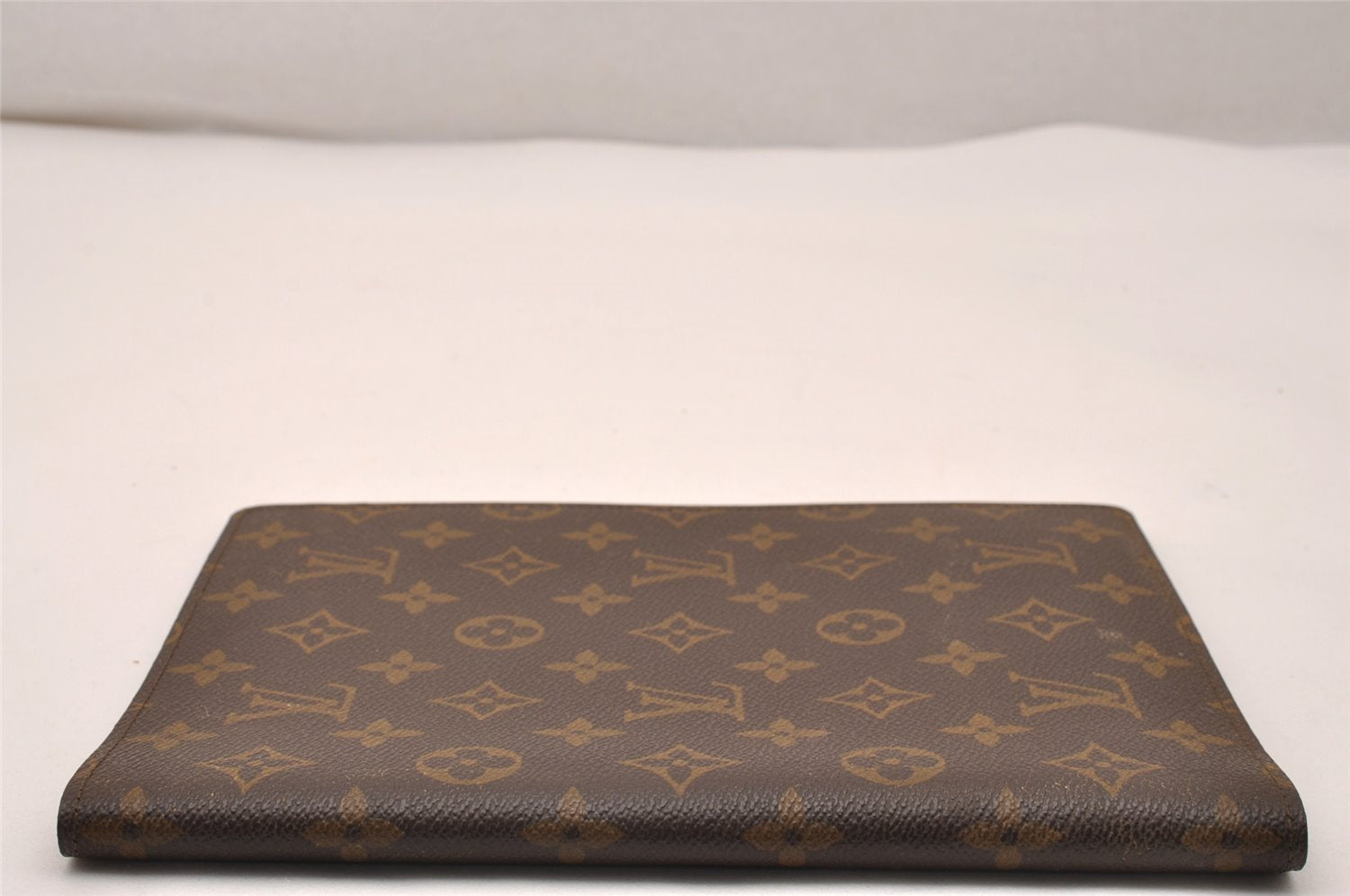 Authentic Louis Vuitton Monogram Agenda Bureau Note book Cover R20001 LV 1040J