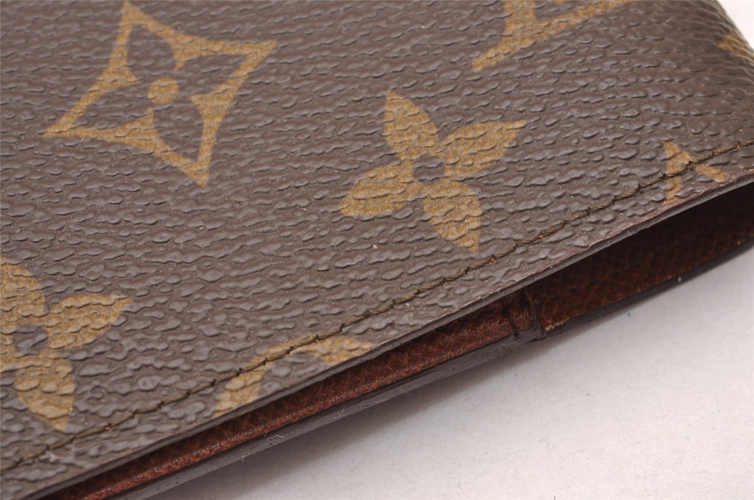 Authentic Louis Vuitton Monogram Agenda Bureau Note book Cover R20001 LV 1040J
