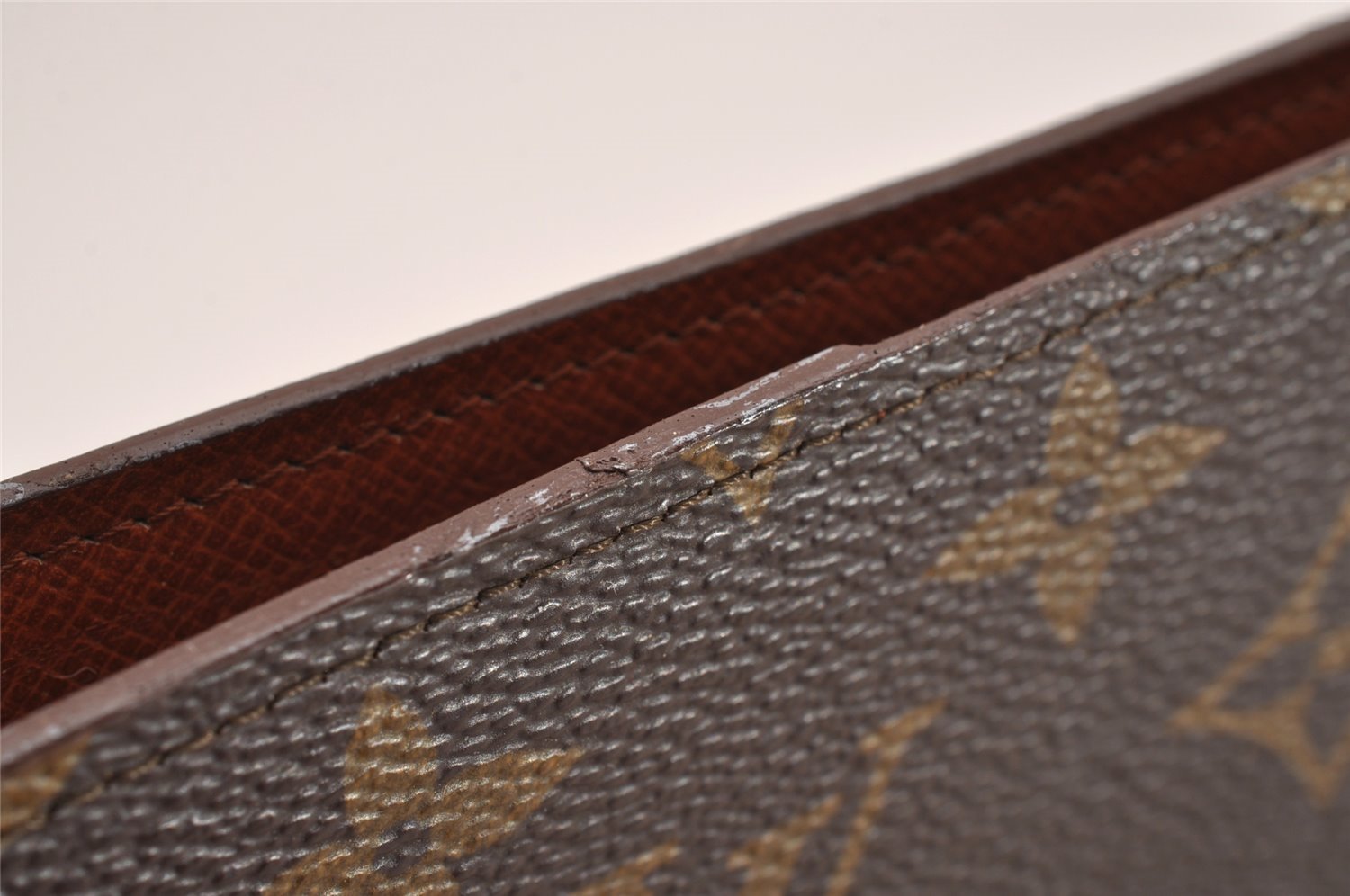 Authentic Louis Vuitton Monogram Agenda Bureau Note book Cover R20001 LV 1040J