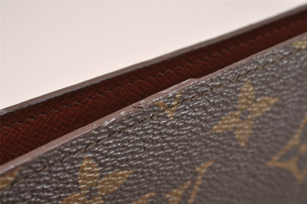Authentic Louis Vuitton Monogram Agenda Bureau Note book Cover R20001 LV 1040J
