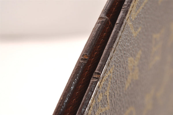 Authentic Louis Vuitton Monogram Agenda Bureau Note book Cover R20001 LV 1040J