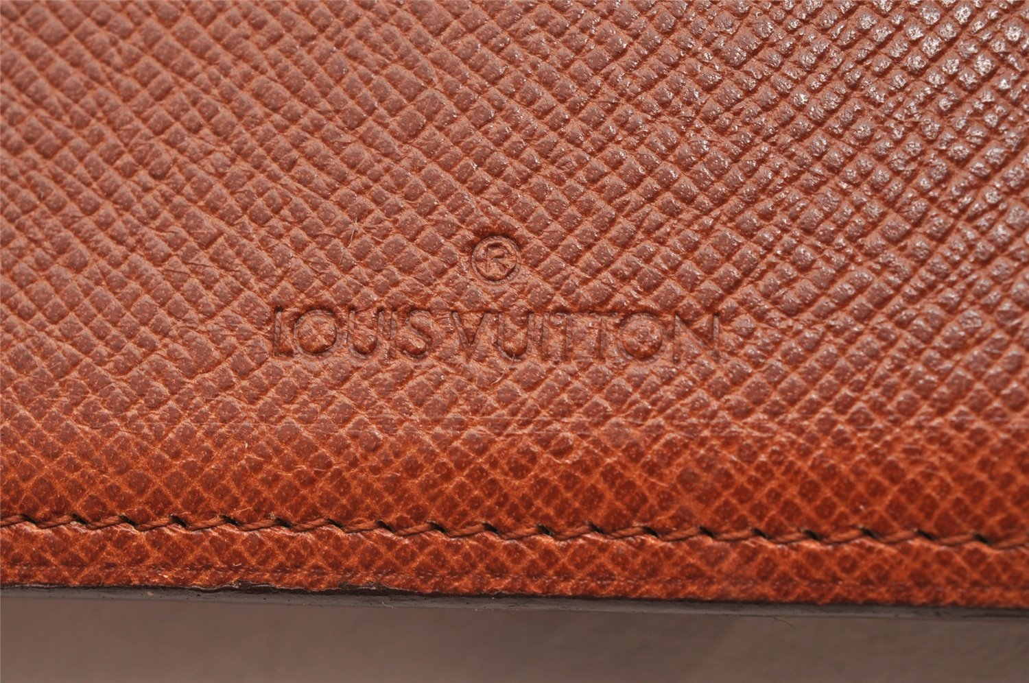 Authentic Louis Vuitton Monogram Agenda Bureau Note book Cover R20001 LV 1040J