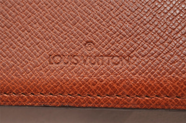 Authentic Louis Vuitton Monogram Agenda Bureau Note book Cover R20001 LV 1040J