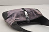 Authentic GUCCI Jackie Shoulder Hand Bag Velour Leather 0013306 Purple 1041K