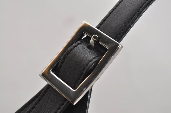 Authentic GUCCI Jackie Shoulder Hand Bag Velour Leather 0013306 Purple 1041K