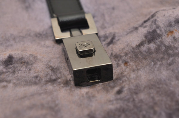 Authentic GUCCI Jackie Shoulder Hand Bag Velour Leather 0013306 Purple 1041K