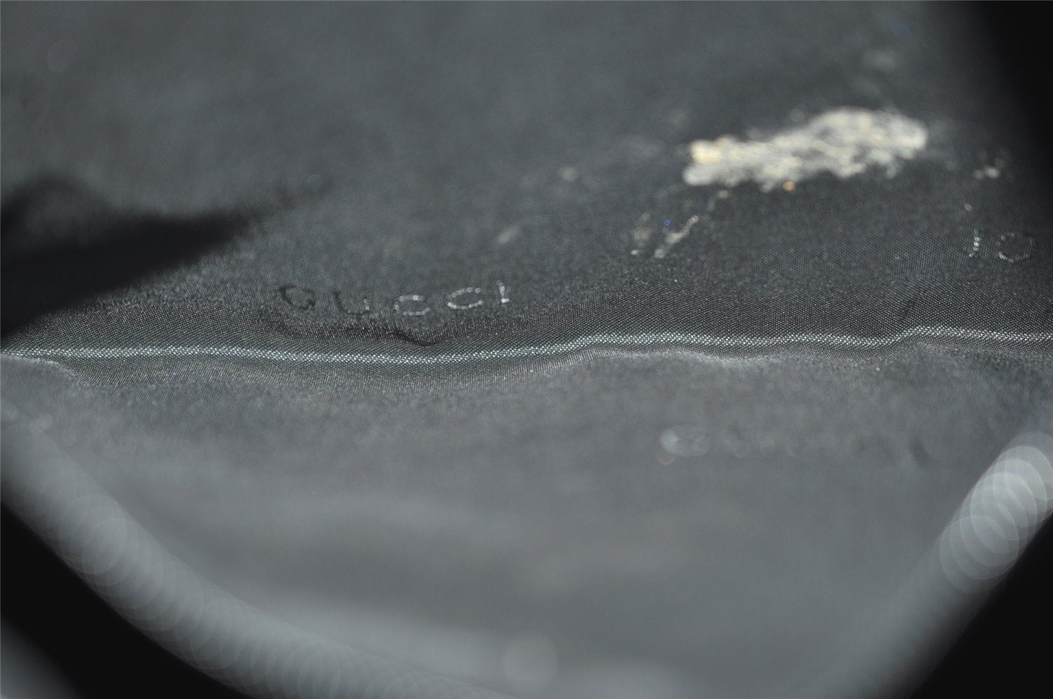 Authentic GUCCI Jackie Shoulder Hand Bag Velour Leather 0013306 Purple 1041K