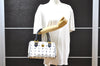 Authentic MCM Leather Vintage 2Way Shoulder Hand Bag Purse White 1042I