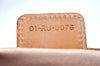 Authentic Christian Dior Trotter Romantic Hand Bag Purse PVC Leather Brown 1042J