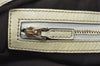 Authentic GUCCI Britt Sherry Line 2Way Tote Bag Leather 162886 White 1043J