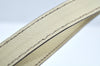 Authentic GUCCI Britt Sherry Line 2Way Tote Bag Leather 162886 White 1043J