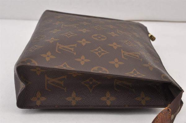 Auth Louis Vuitton Monogram Poche Toilette 26 Cosmetics Pouch Old Model LV 1043K