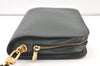 Authentic Louis Vuitton Taiga Baikal Clutch Bag Green M30184 LV 1045K