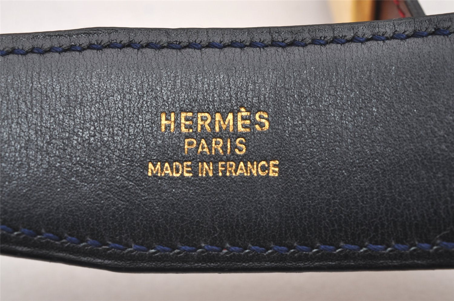 Authentic HERMES Constance Leather Belt Size 70cm 27.6