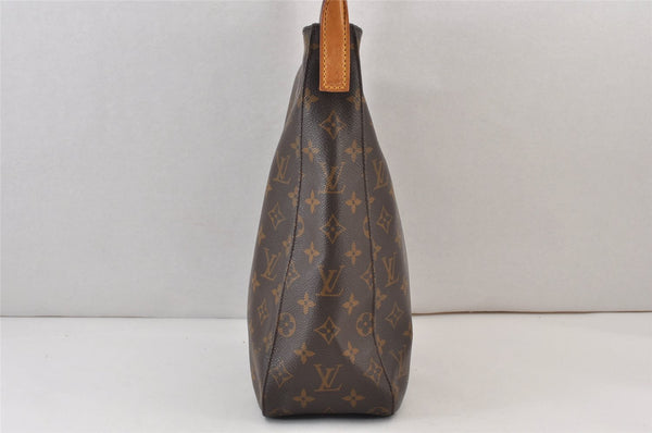 Authentic Louis Vuitton Monogram Looping GM Shoulder Bag M51145 LV 1047K