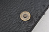 Authentic Burberrys Vintage Leather Shoulder Cross Body Bag Purse Black 1048K