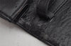 Authentic Burberrys Vintage Leather Shoulder Cross Body Bag Purse Black 1048K