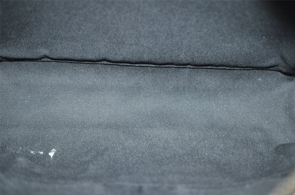 Authentic Louis Vuitton Damier Graphite Mick PM N41211 Shoulder Bag Junk 1050I