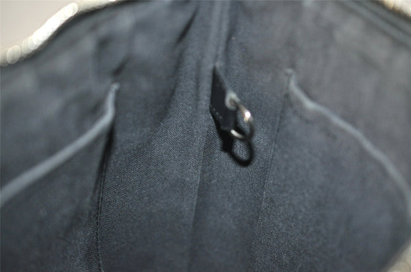 Authentic Louis Vuitton Damier Graphite Mick PM N41211 Shoulder Bag Junk 1050I