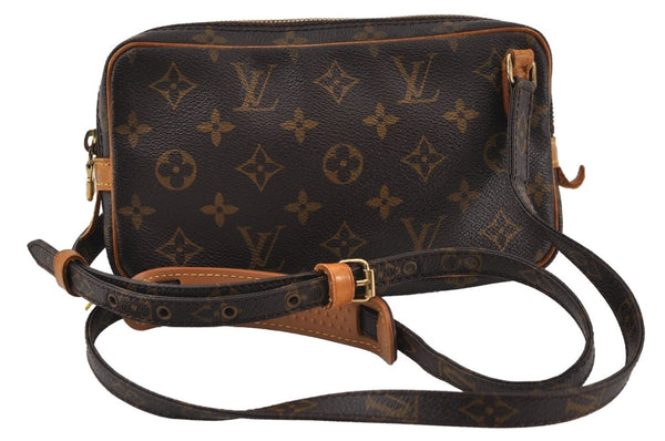 Auth Louis Vuitton Monogram Marly Bandouliere Shoulder Cross Bag M51828 LV 1051J