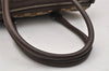 Authentic GUCCI Shoulder Hand Bag Purse GG Canvas Leather 30458 Brown 1051K