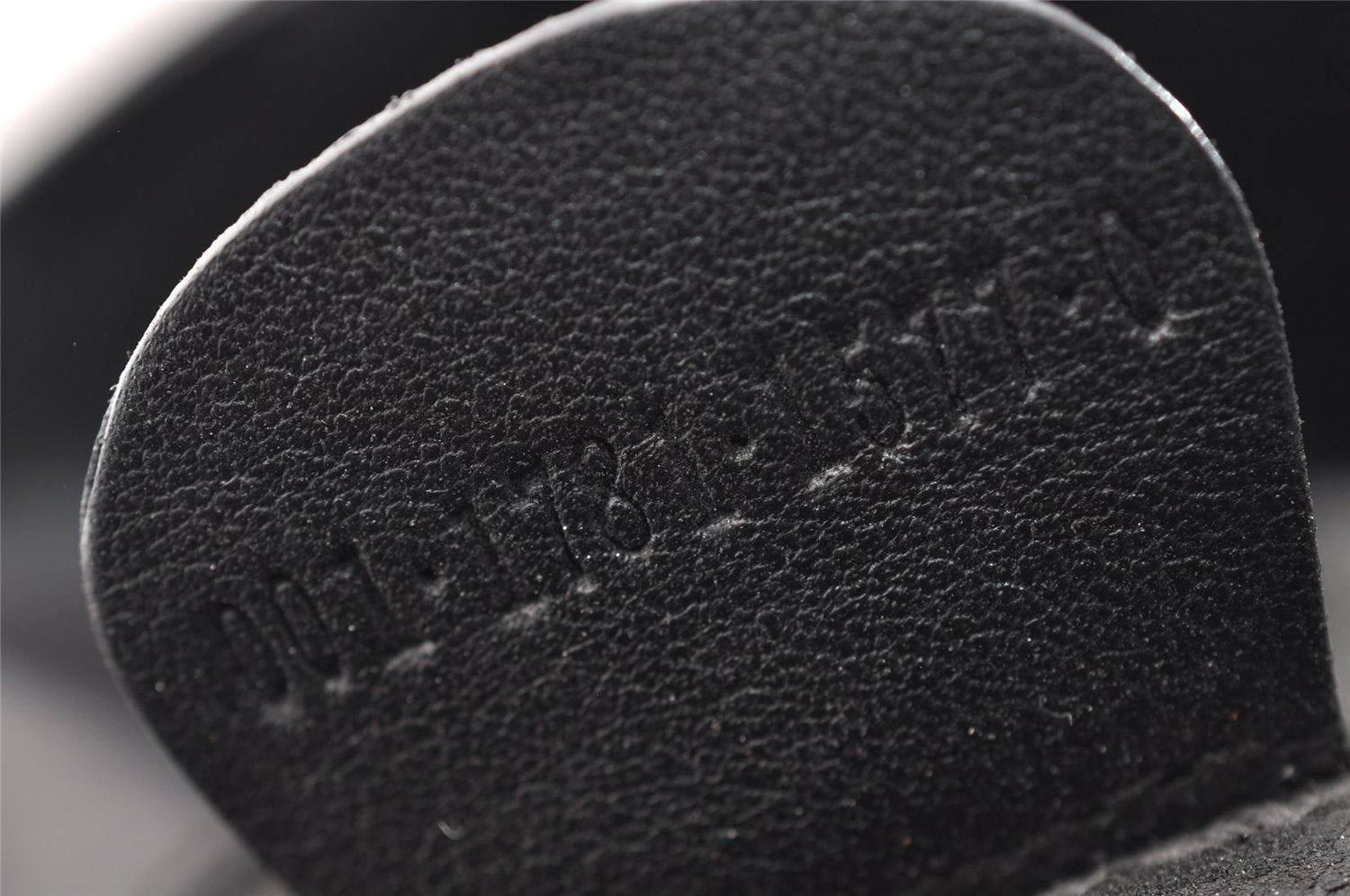 Authentic GUCCI Vintage Bamboo 2Way Shoulder Bag Leather Black Junk 1052I