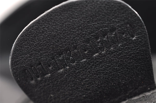 Authentic GUCCI Vintage Bamboo 2Way Shoulder Bag Leather Black Junk 1052I