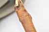 Authentic GUCCI Bamboo 2Way Shoulder Hand Bag Suede Leather White Junk 1052J