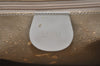 Authentic GUCCI Bamboo 2Way Shoulder Hand Bag Suede Leather White Junk 1052J