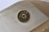 Authentic GUCCI Bamboo 2Way Shoulder Hand Bag Suede Leather White Junk 1052J