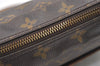 Authentic Louis Vuitton Monogram Trocadero 27 Shoulder Cross Bag M51274 LV 1052K