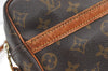 Authentic Louis Vuitton Monogram Trocadero 27 Shoulder Cross Bag M51274 LV 1052K