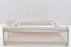 Authentic GUCCI 2 in 1 Shoulder Hand Bag Vinyl Leather Clear White 1053I