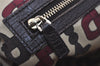 Authentic GUCCI Web Sherry Line Tote Bag GG Canvas Leather 137396 Brown 1054I