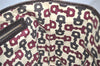 Authentic GUCCI Web Sherry Line Tote Bag GG Canvas Leather 137396 Brown 1054I