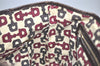 Authentic GUCCI Web Sherry Line Tote Bag GG Canvas Leather 137396 Brown 1054I