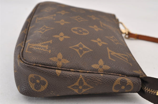 Authentic Louis Vuitton Monogram Pochette Accessoires Pouch M51980 LV 1054K