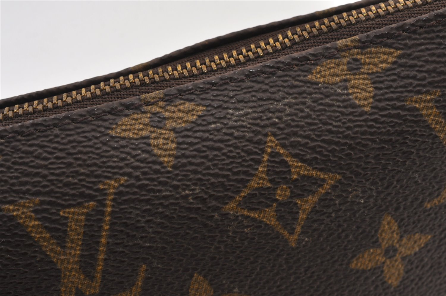 Authentic Louis Vuitton Monogram Pochette Accessoires Pouch M51980 LV 1054K