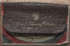 Authentic GUCCI Web Sherry Line Clutch Hand Bag GG PVC Leather Brown Junk 1055I