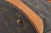 Authentic Louis Vuitton Monogram Bucket PM Shoulder Tote Bag M42238 Junk 1055K