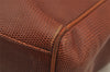 Authentic Salvatore Ferragamo Vara Leather Shoulder Tote Bag Brown SF 1056J